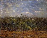 Gogh, Vincent van - Edge of a Wheat Field With Poppies and a Lark